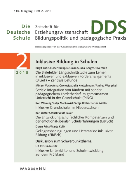 Die Bielefelder Längsschnittstudie zum Lernen in inklusiven und exklusiven Förderarrangements (BiLieF) – Zentrale Befunde